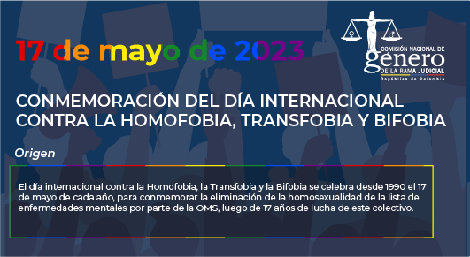 17M - Día Internacional contra la Homofobia, Transfobia y Bifobia